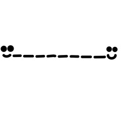 black and white frame