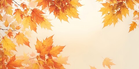 Autumn leaves close-up on a light background. Place for text..solar powered globe.