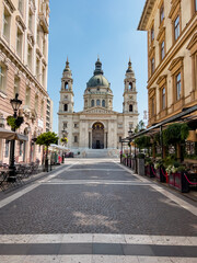Fototapeta na wymiar Saint Stephen's Basilica in Budapest Hungary