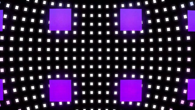 Abstract animated neon background. Kaleidoscopic background. 3B Animation for music video.
