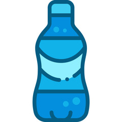 cola bottle two tone icon