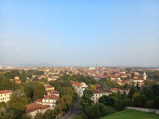 Fototapeta na wymiar panorama di Vicenza, Veneto, Italia 
