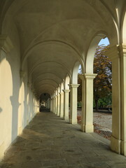 Fototapeta na wymiar portico del Santuario della Madonna di Monte Berico, Vicenza, Veneto, Italia