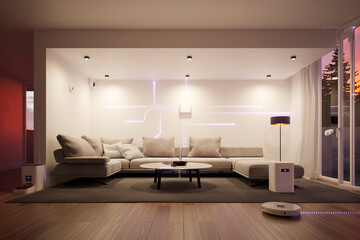 Smart Home Central HUB with Multiple Devices Connected