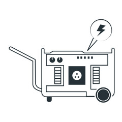 Generator, Power Generator icon design.
