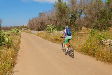 Biken, Fahrradfahren in Italien, Lecce, Apulien