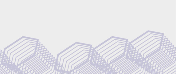 abstract hexagon line seamless pattern design vector, geometric seamless pattern vector illustration for background, backdrop, banner