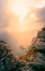 Sunset at Aggelokastro