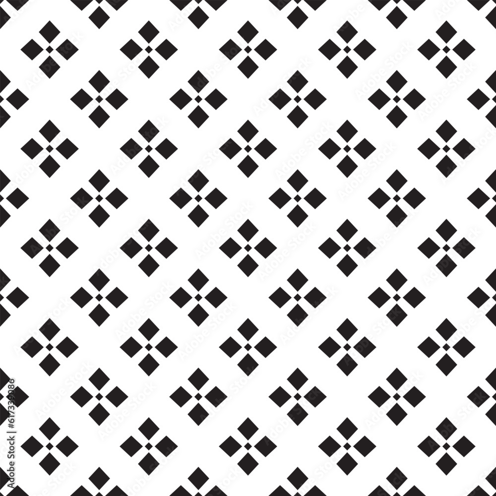 Poster seamless pattern with regularly repeating rhombuses of different size. abstract seamless geometric p