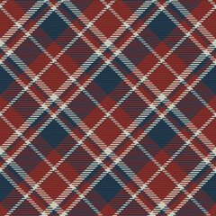 Seamless pattern of scottish tartan plaid. Repeatable background