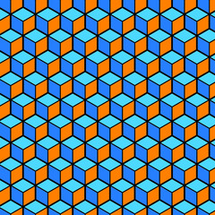 box pattern 3d background design