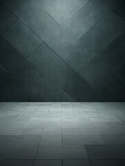 Minimalistic simple themed empty table background,, created with AI Generative Technology