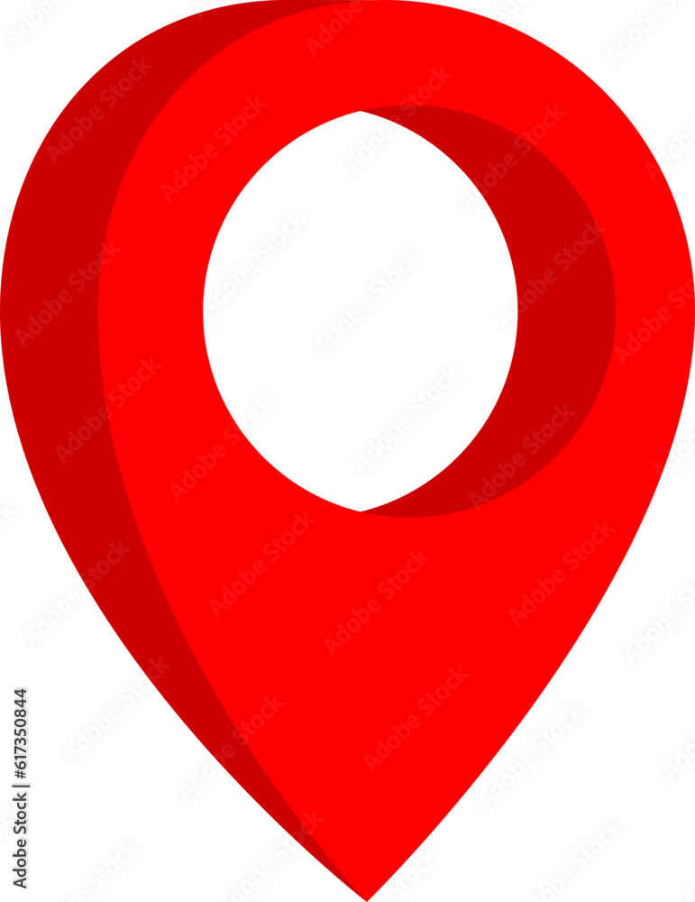 Poster map icons. marker pointer. pin location vector icon. gps navigation symbol.