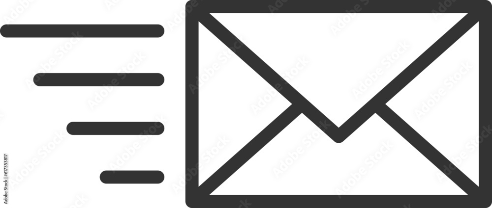 Poster envelope icons letter. envelop icon vector template. mail symbol element. mailing label for web or p