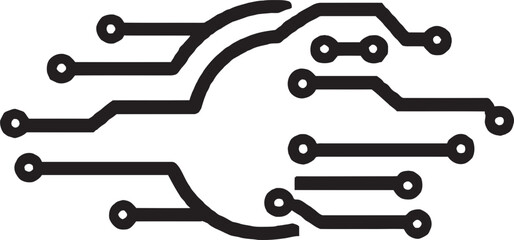 Interlocking Geometric Shapes Logo