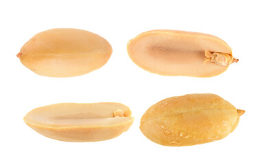 peanuts isolated on transparent png