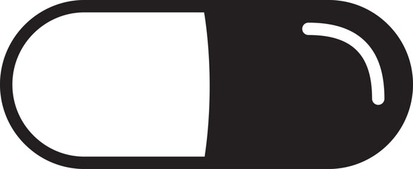 Medical icons vector. Pills and capsules icon medicine drug. 