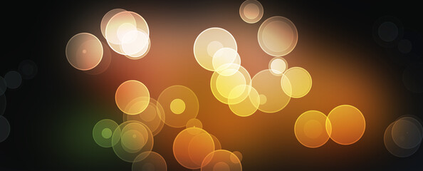 abstract circles wallpaper holiday new year background with light bokeh