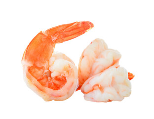shrimps on transparent png