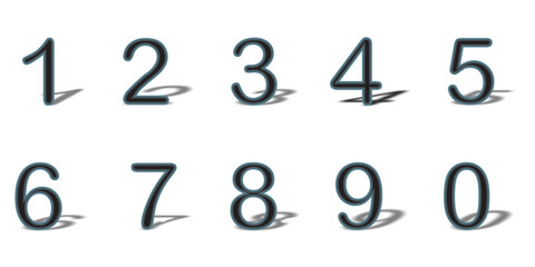  various kinds of custom vector numbers (22)
