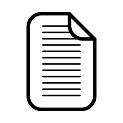 text document file icon