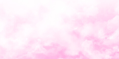 Reddish sky and pink with clouds. Abstract color of clouds and sky on pink in sunshine for texture background. Pink sky photo