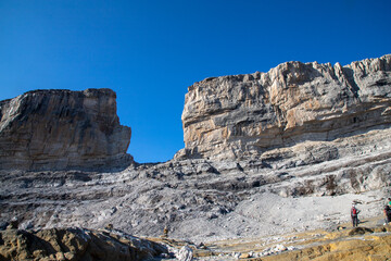 Brèche de Roland à Gavarnie dans les pyrénées