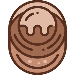 affogato two tone icon
