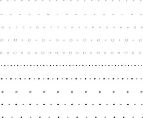 イラスト素材：手書きのシンプルでかわいい罫線・ライン素材. simple hand drawn borders