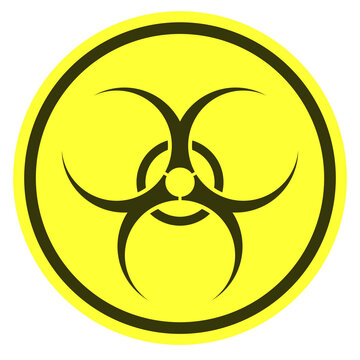 bio hazard sign illustration background