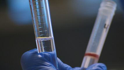 DNA laboratory old school extraction