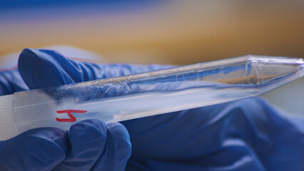 DNA laboratory old school extraction