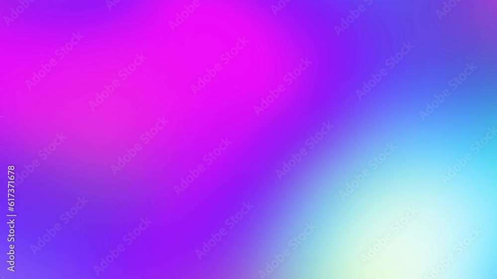 Aufkleber 4k Seamless abstract background for loop playback. Blur defocused video. Noise blur background