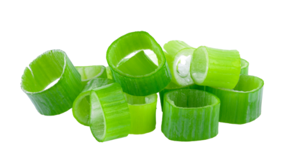green onion slice on transparent png