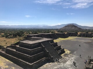 Pyramids of Teotihuacan near Mexico City