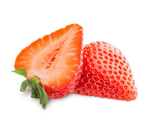 Strawberry isolated on white background - 617372699