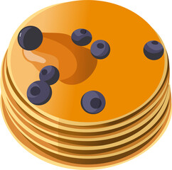 Fototapeta premium Pancakes 