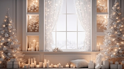 Happy new year and christmas concept