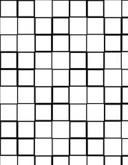 black and white squares