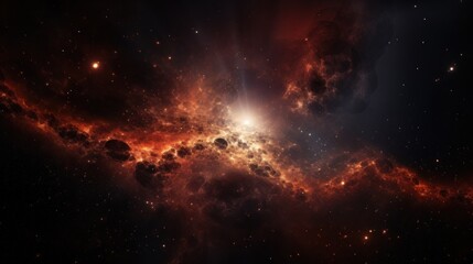Fototapeta premium Cosmic gas 