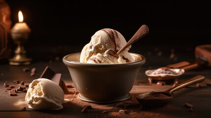 Fototapeta premium Ice Cream - Product Photography