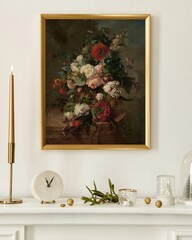 Beige Aesthetic modern living room interior