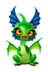 Fototapeta premium foodmade style dragon, generative ai