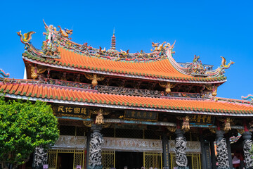 Fototapeta premium 台湾 台北市 龍山寺