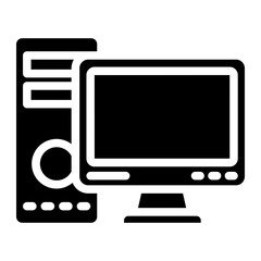 computer, pc, monitor icon