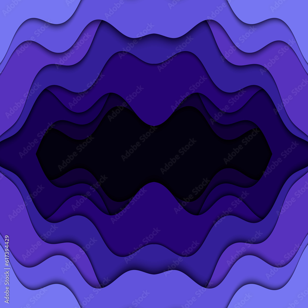 Poster modern web design banner and poster.abstract illustration with waves. wavy background. layout layers