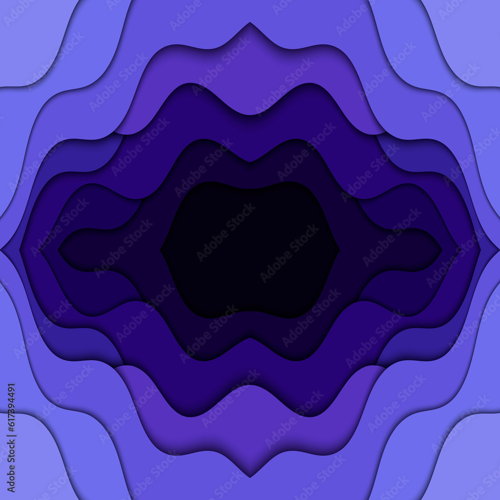 Aufkleber modern web design banner and poster.abstract illustration with waves. wavy background. layout layers