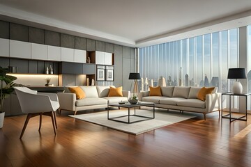 Fototapeta premium modern living room