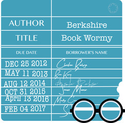 Chewed on Vintage Library Index Card 