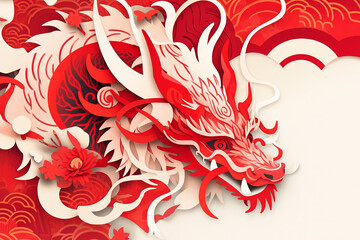 Year The Dragon Chinese Celebration